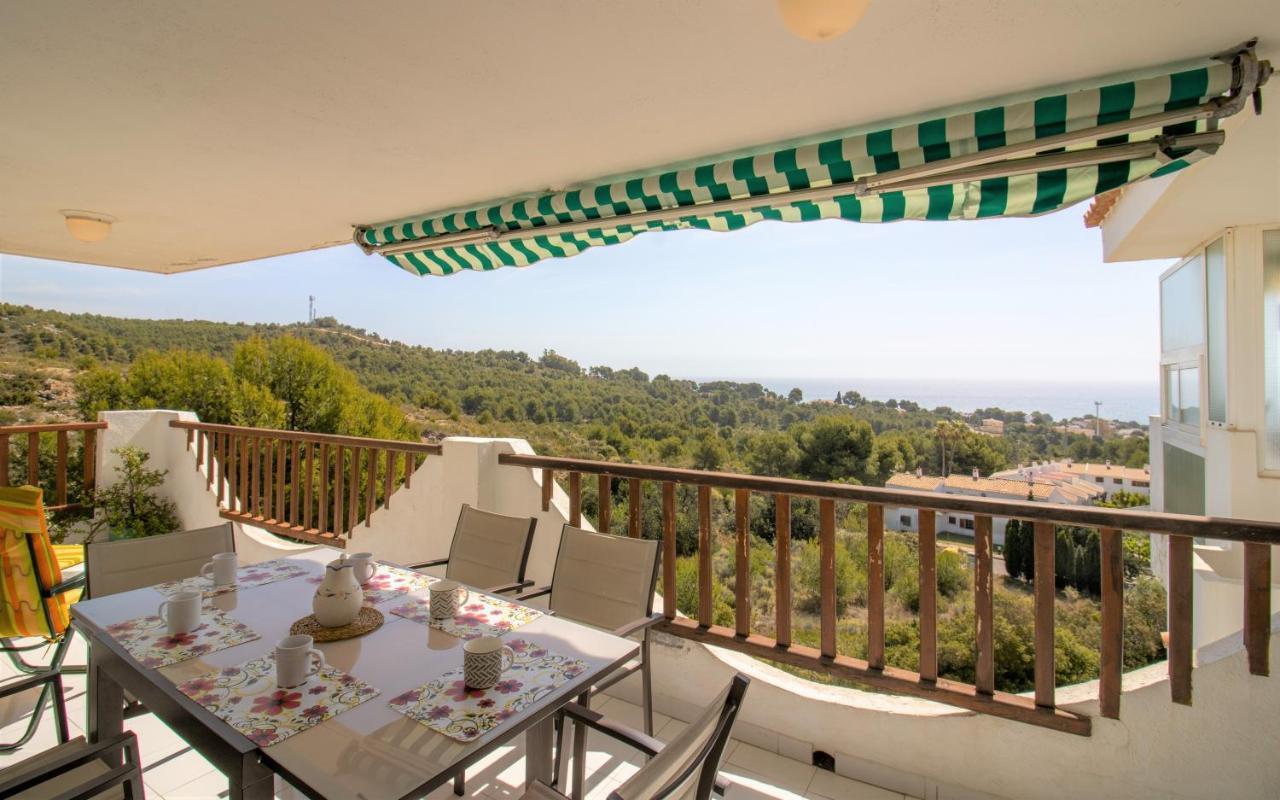 Terraza Con Vistas Espectaculares - Haciendas Albert Villas Alcossebre Luaran gambar