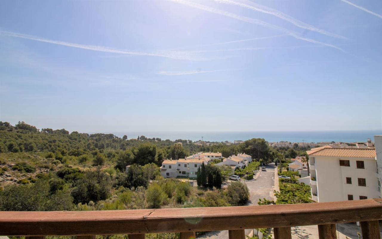 Terraza Con Vistas Espectaculares - Haciendas Albert Villas Alcossebre Luaran gambar