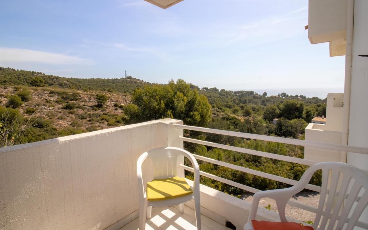 Terraza Con Vistas Espectaculares - Haciendas Albert Villas Alcossebre Luaran gambar