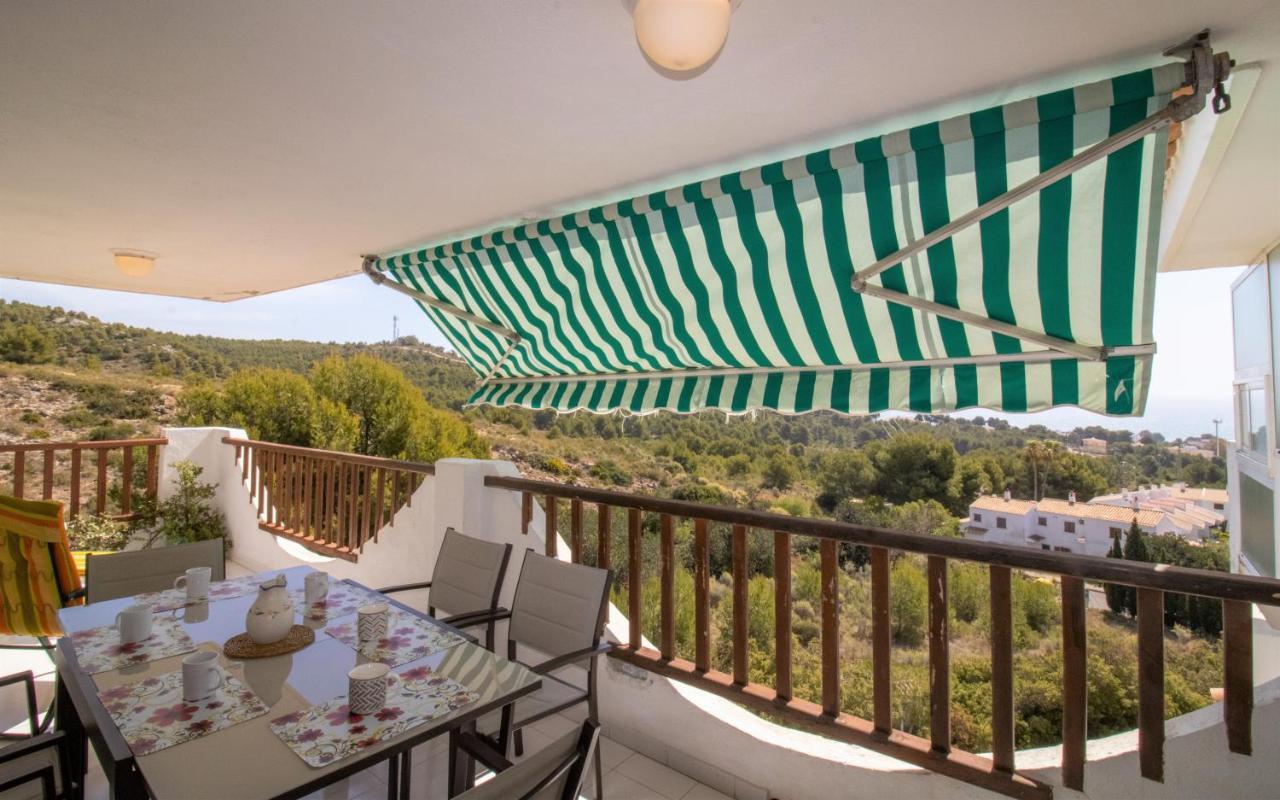 Terraza Con Vistas Espectaculares - Haciendas Albert Villas Alcossebre Luaran gambar