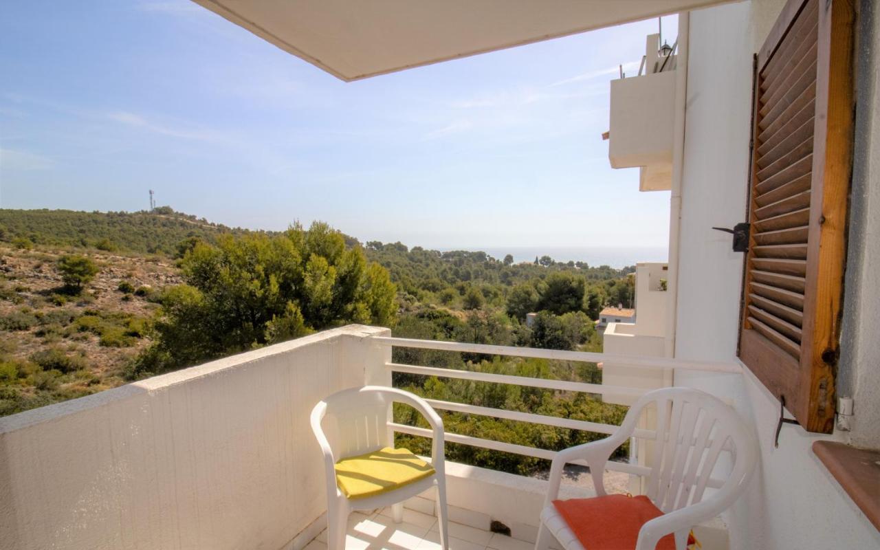 Terraza Con Vistas Espectaculares - Haciendas Albert Villas Alcossebre Luaran gambar